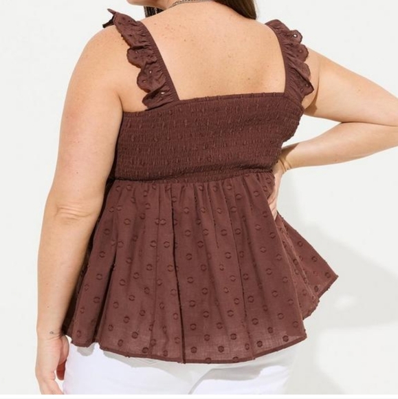 Torrid NWT Babydoll Tank Top - Picture 3 of 7